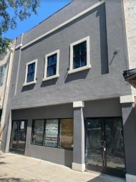 913/915 Broad St Bldg with New Roof & Stucco