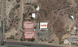 Two Building Pads Next To A Family Dollar