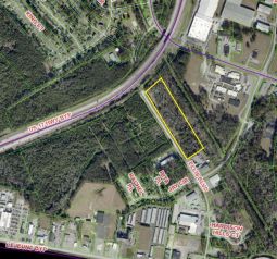 8.02 Acres Zoned IND, close to Camp Lejeune