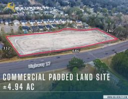 Commercial Padded Land Site | ±4.94 Acres