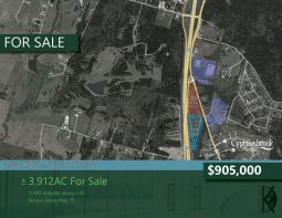 Approx 3.91 acres in Willis/45N Frontage