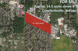 Crawfordsville land development opportunity