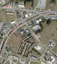 3.73 Acres next to SECU, inside city limits