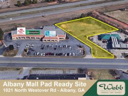 Albany Mall pad ready site