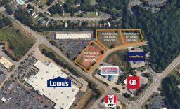 3 Outparcels Next To Lowe's and Walmart - C3