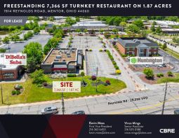 Freestanding Turnkey Restaurant on 1.87 Acres