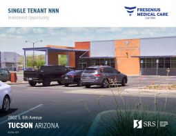 Fresenius Medical Care (S&P: BBB) NNN Lease