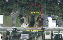 .95 Acre, B3 Zoning