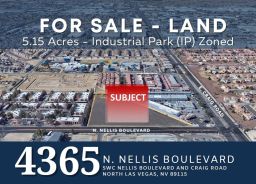 5.15 Acres @ Craig Road & Nellis Boulevard