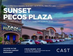 Sunset Pecos Plaza