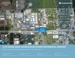 ±2.73 ACRES NEAR GEORGE BUSH INTERCONTINENTAL