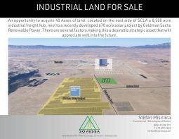 40 Acres Industrial Land